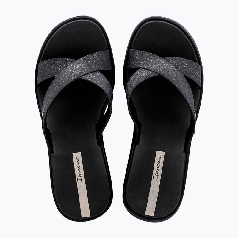 Női papucsok Ipanema High Fashion II Slide black/glitter/beige 2