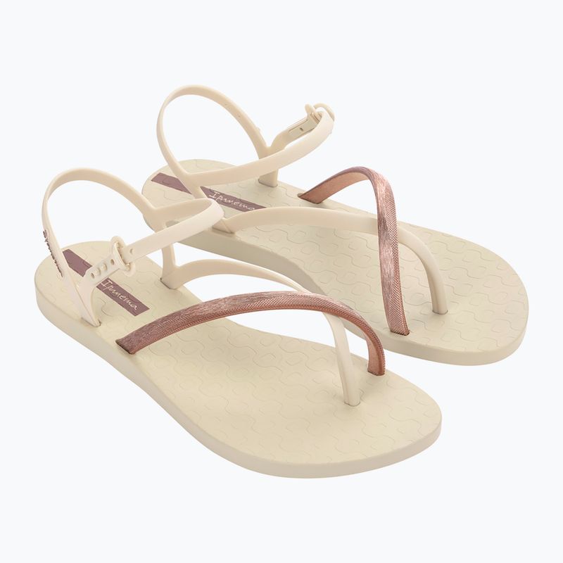 Női szandálok Ipanema Elegant beige/gold pink