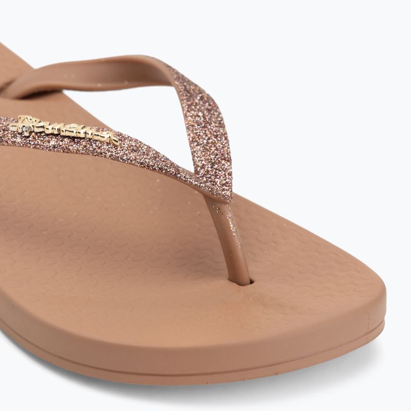 Női flip-flopok Ipanema Anatomica Lolita brown/glitter brown 7
