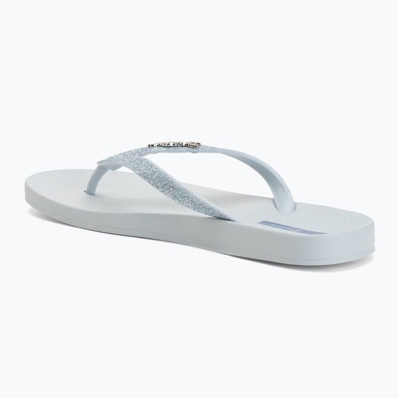 Női flip-flopok Ipanema Anatomica Lolita light blue/glitter blue 3