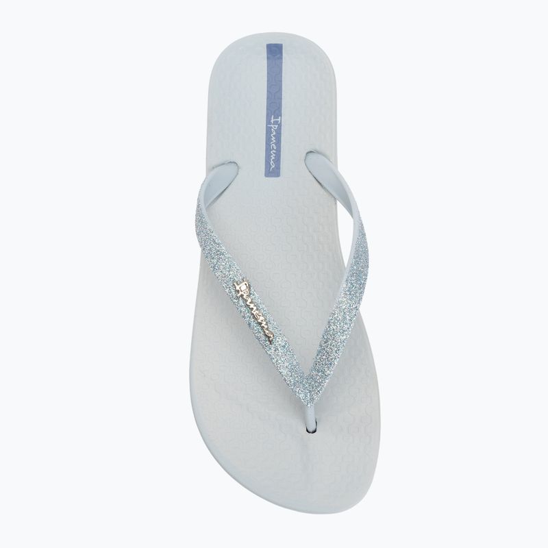 Női flip-flopok Ipanema Anatomica Lolita light blue/glitter blue 5