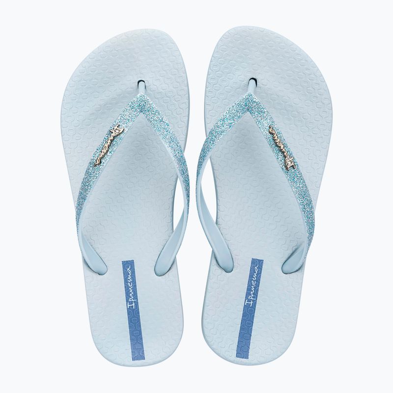 Női flip-flopok Ipanema Anatomica Lolita light blue/glitter blue 2