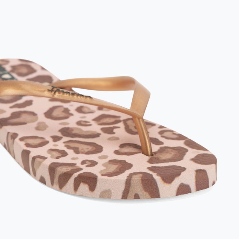 Női flip-flop papucsok Ipanema Animal Print beige/gold 7
