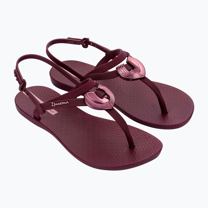 Női szandálok Ipanema Classic Dreamy burgundy/burgundy/metallic
