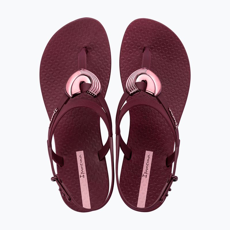 Női szandálok Ipanema Classic Dreamy burgundy/burgundy/metallic 2