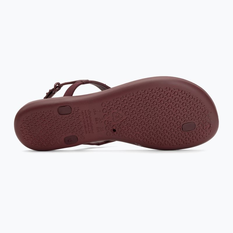 Női szandálok Ipanema Classic Dreamy burgundy/burgundy/metallic 4