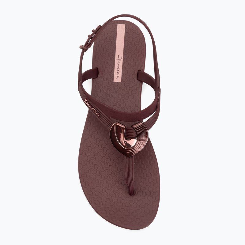 Női szandálok Ipanema Classic Dreamy burgundy/burgundy/metallic 5