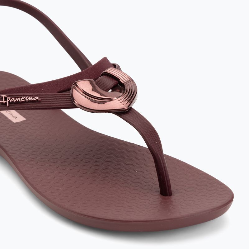 Női szandálok Ipanema Classic Dreamy burgundy/burgundy/metallic 7