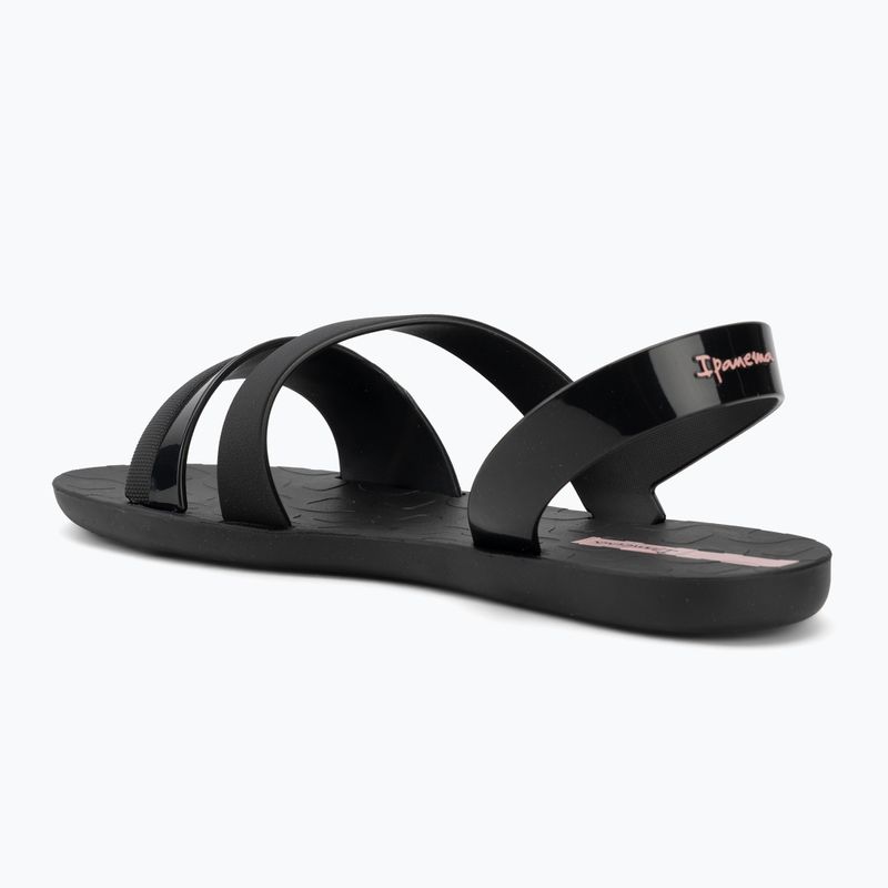 Női szandálok Ipanema Vibrant Sand black/black/pink 3