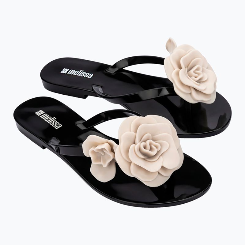 Női flip-flopok Melissa Harmonic Petals Ad black/beige 3