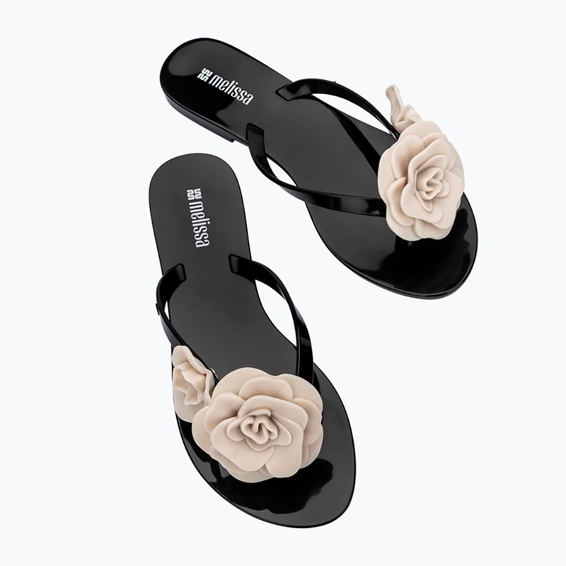 Női flip-flopok Melissa Harmonic Petals Ad black/beige 5