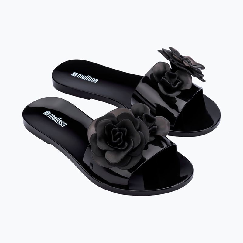 Női papucsok Melissa Babe Petals Ad black 3
