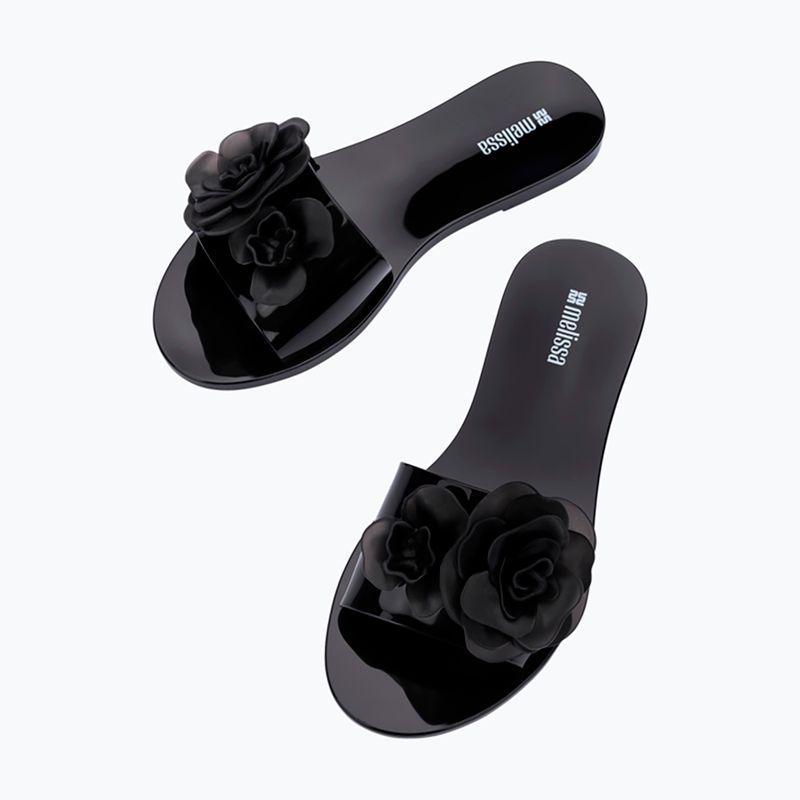 Női papucsok Melissa Babe Petals Ad black 5