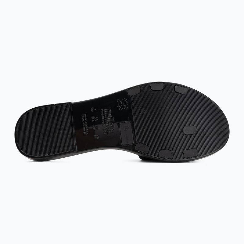 Női papucsok Melissa Babe Petals Ad black 4