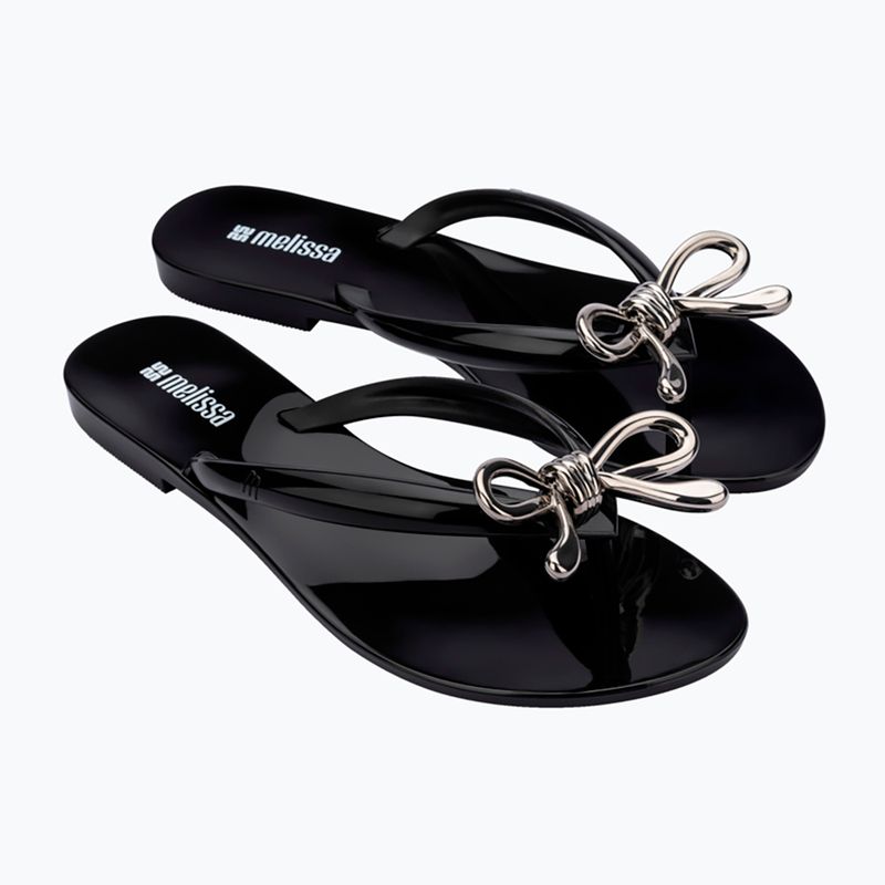 Női flip-flopok Melissa Harmonic Iris Ad black/silver 3