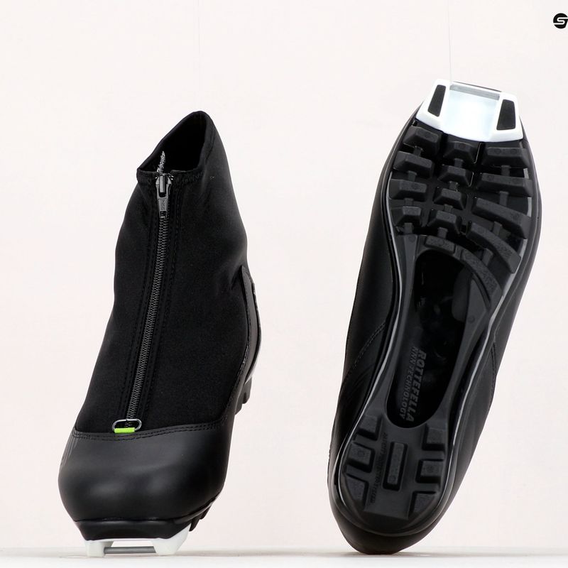 Férfi sífutócipő Alpina T 10 black/green 13