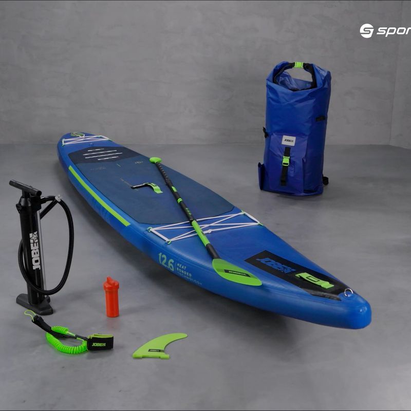 SUP JOBE Aero 12.6 felfújható Neva SUP csomag kék 486421006-PCS. 16