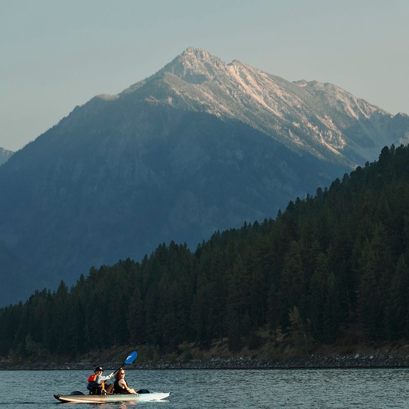 Aquaglide Chelan 155 kék 584121106 2 személyes, felfújható kajak 9