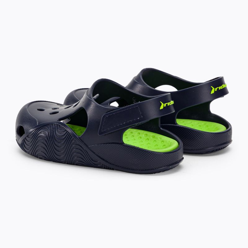 RIDER Comfy Baby kék/zöld szandálok 3