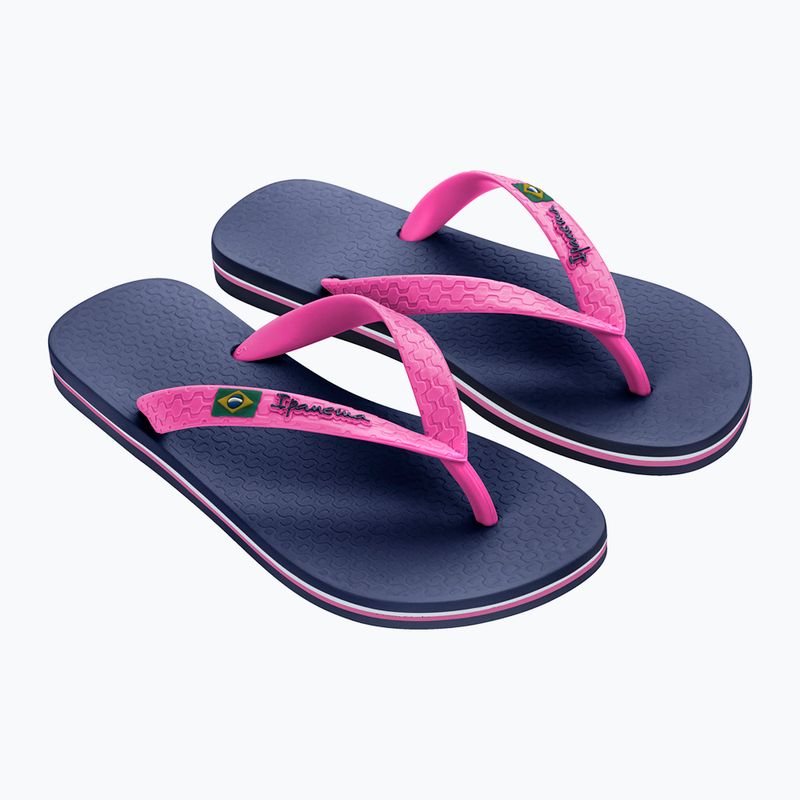 Ipanema Clas Brasil II női flip flop tengerészkék és rózsaszín 80408-20502 8