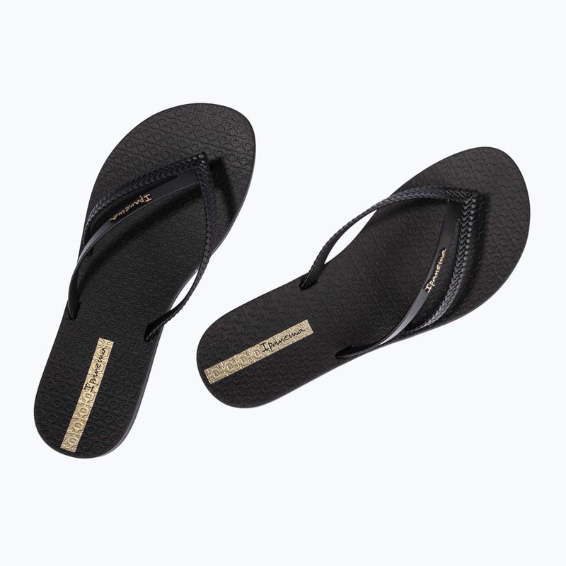 Női flip-flop papucs Ipanema Bossa black/black 8