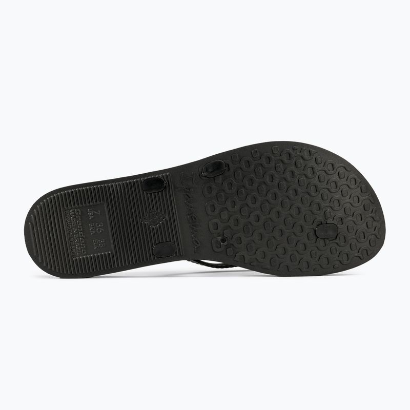 Női flip-flop papucs Ipanema Bossa black/black 4