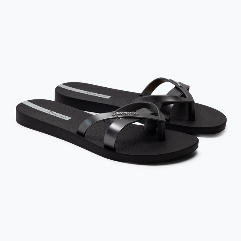 Női Ipanema Kirei flip flop fekete/ezüst 81805-24145 5