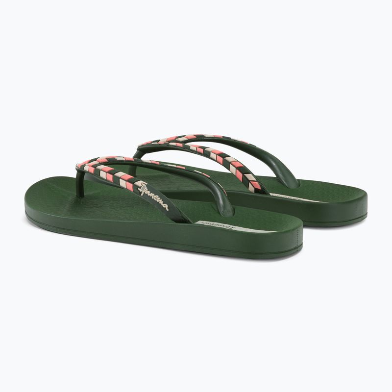 Női Ipanema Anatomic Lov flip flop zöld 82769-22021 3