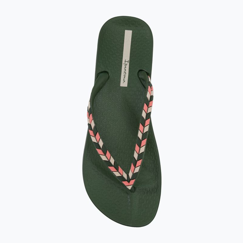 Női Ipanema Anatomic Lov flip flop zöld 82769-22021 6