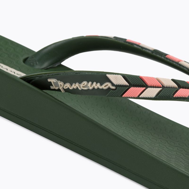 Női Ipanema Anatomic Lov flip flop zöld 82769-22021 7