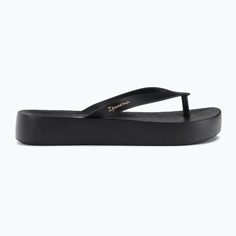 Női Ipanema Flatform flip flopok fekete 26602-20766 2