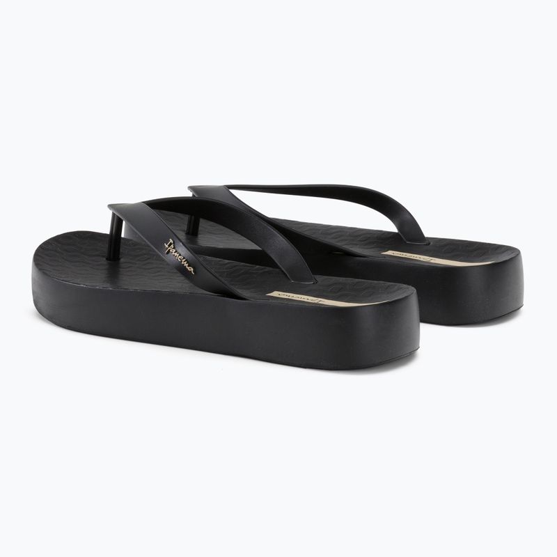 Női Ipanema Flatform flip flopok fekete 26602-20766 3
