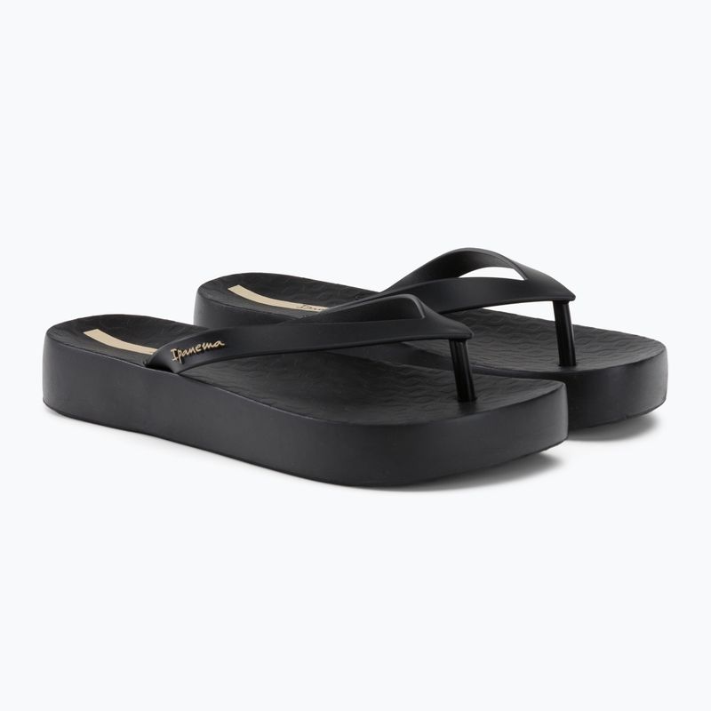 Női Ipanema Flatform flip flopok fekete 26602-20766 4