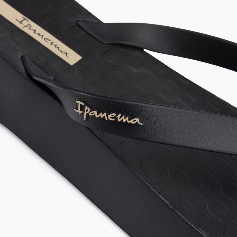 Női Ipanema Flatform flip flopok fekete 26602-20766 7