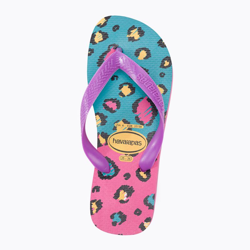 Női Havaianas Top Animals flip flop rózsaszín H4132920 6