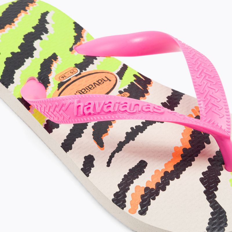 Havaianas Top Animals női flip flop bézs H4132920 7