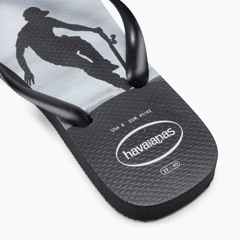 Férfi Havaianas Hype flip flop fekete H4127920 8