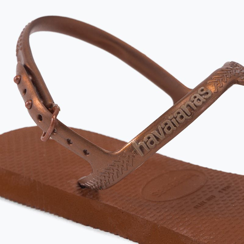 Havaianas Twist barna női szandál H4144756 7