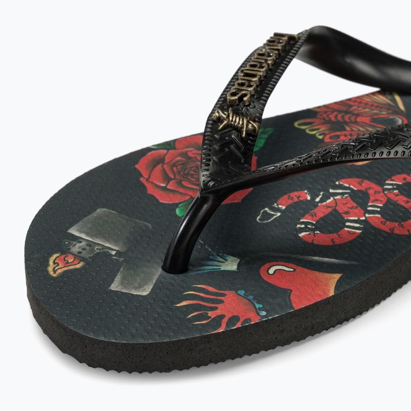 Havaianas Top Tribo black / black férfi flip-flop papucs 7