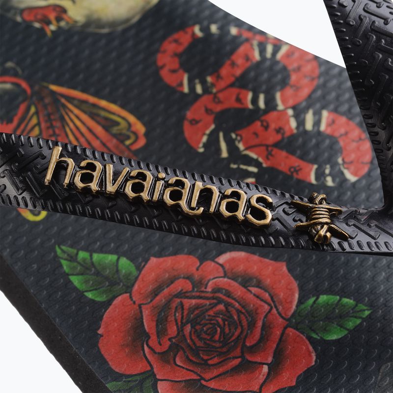 Havaianas Top Tribo black / black férfi flip-flop papucs 14