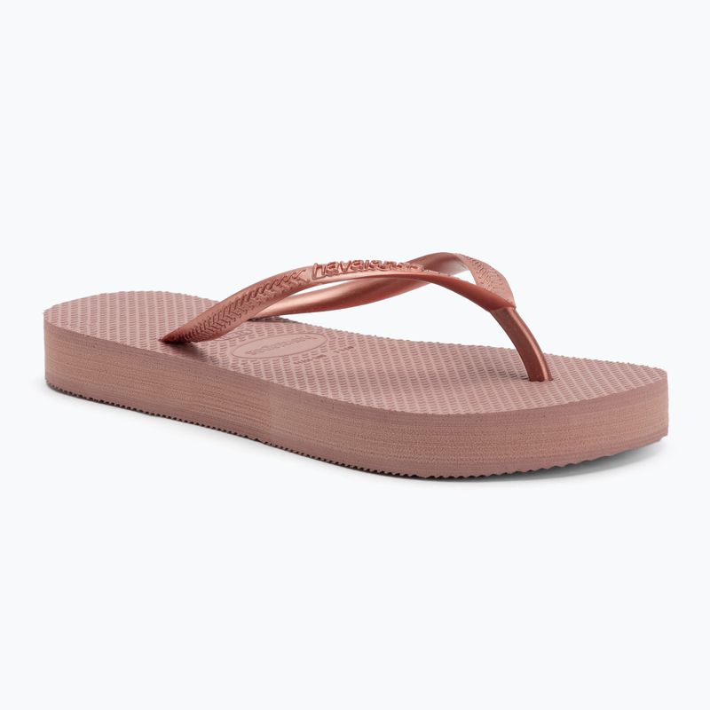 Női Havaianas Slim Platform flip flop krókusz rózsa
