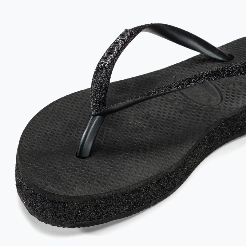 Havaianas Slim Flatform Sparkle black női flip-flop papucs 7