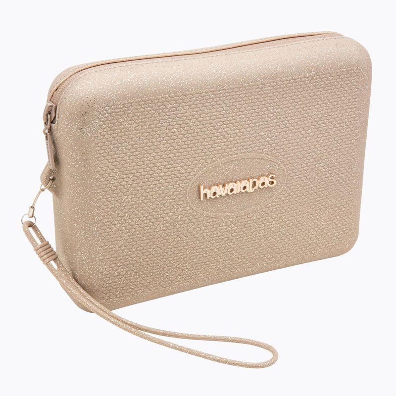 Havaianas Beach Necessaire Glitter golden kozmetikai táska