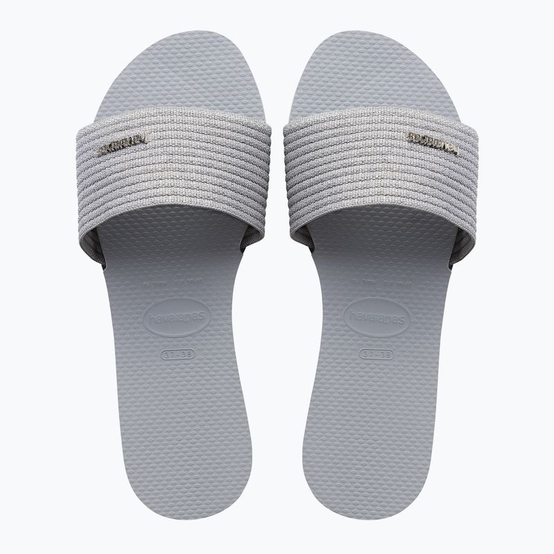 Havaianas You Malta Metallic ice grey női papucs 10