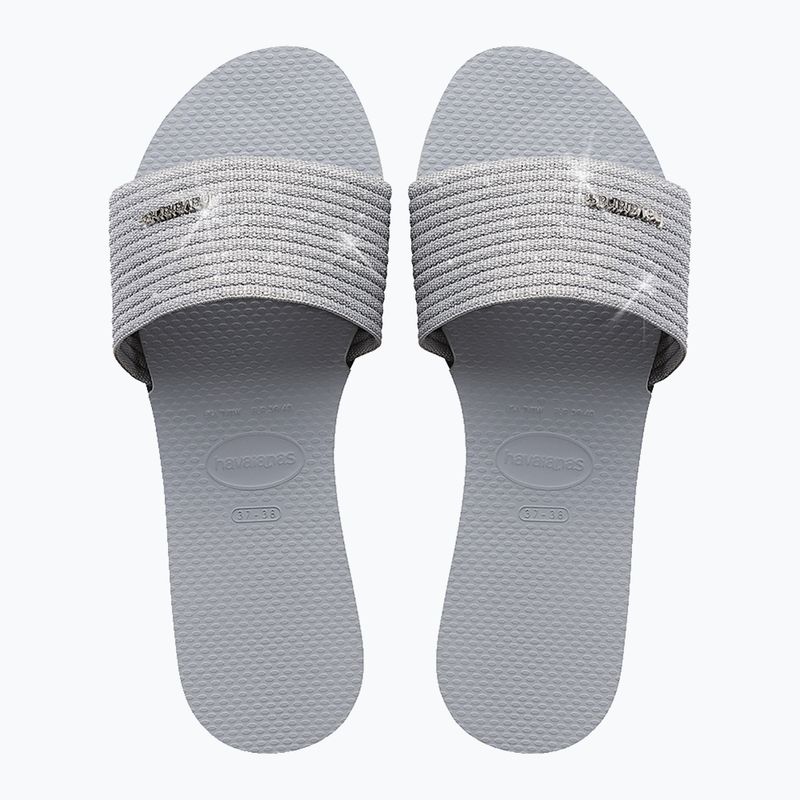 Havaianas You Malta Metallic ice grey női papucs 11