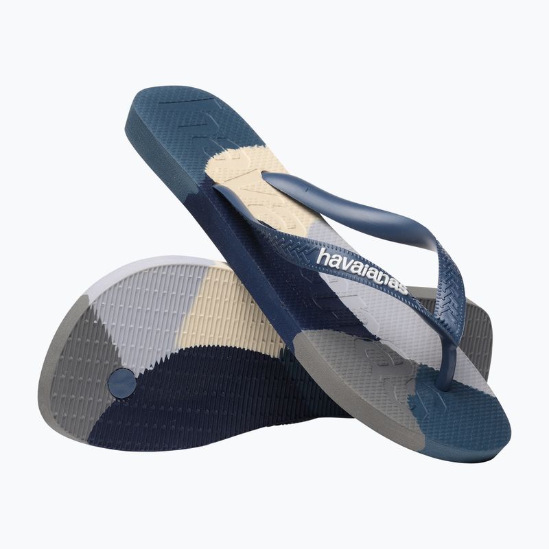 Havaianas Top Logomania Colors II indigo blue flip-flop papucs 11