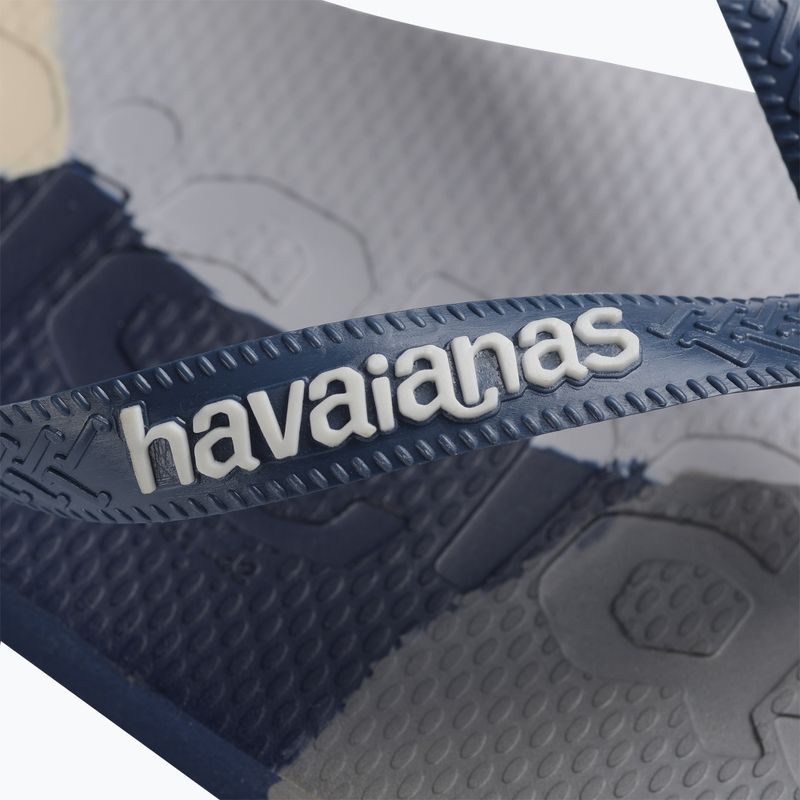 Havaianas Top Logomania Colors II indigo blue flip-flop papucs 12