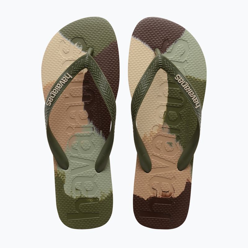 Havaianas Top Logomania Colors II green flip-flop papucs 10