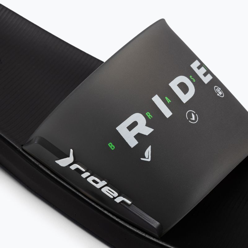 Férfi RIDER Speed Slide Ad flip flopok fekete-fehér 11766-22487 7
