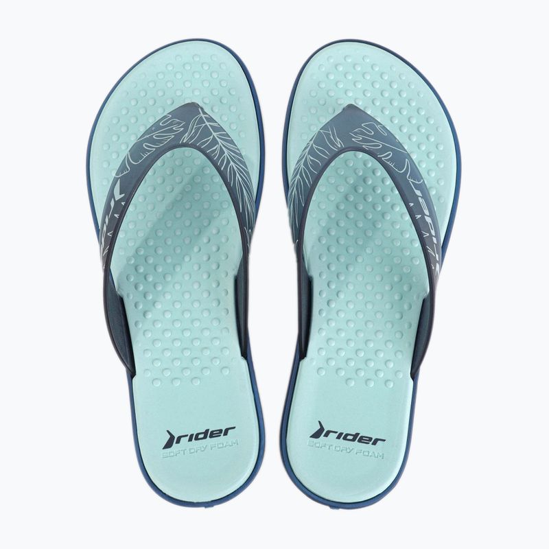 Női RIDER Aqua IV Fem kék-zöld flip flop 83328-AD469 10